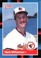 1988 Donruss Baseball Cards    418     Mark Williamson